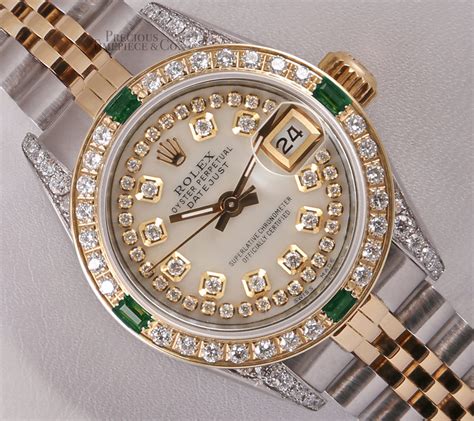 rolex lady datejust with diamonds|rolex watch lady datejust price.